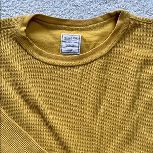 Merona Men's Yellow Crewneck Sweater